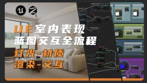 【UE】室内表现—蓝图交互全流程
