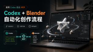 【AI+BL】Codex+Blender自动创作流程