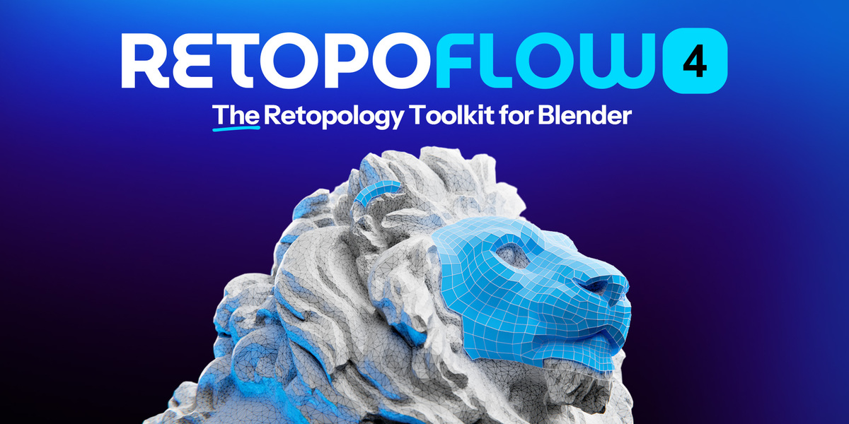 Retopoflow v4.0.2-手动拓扑工具