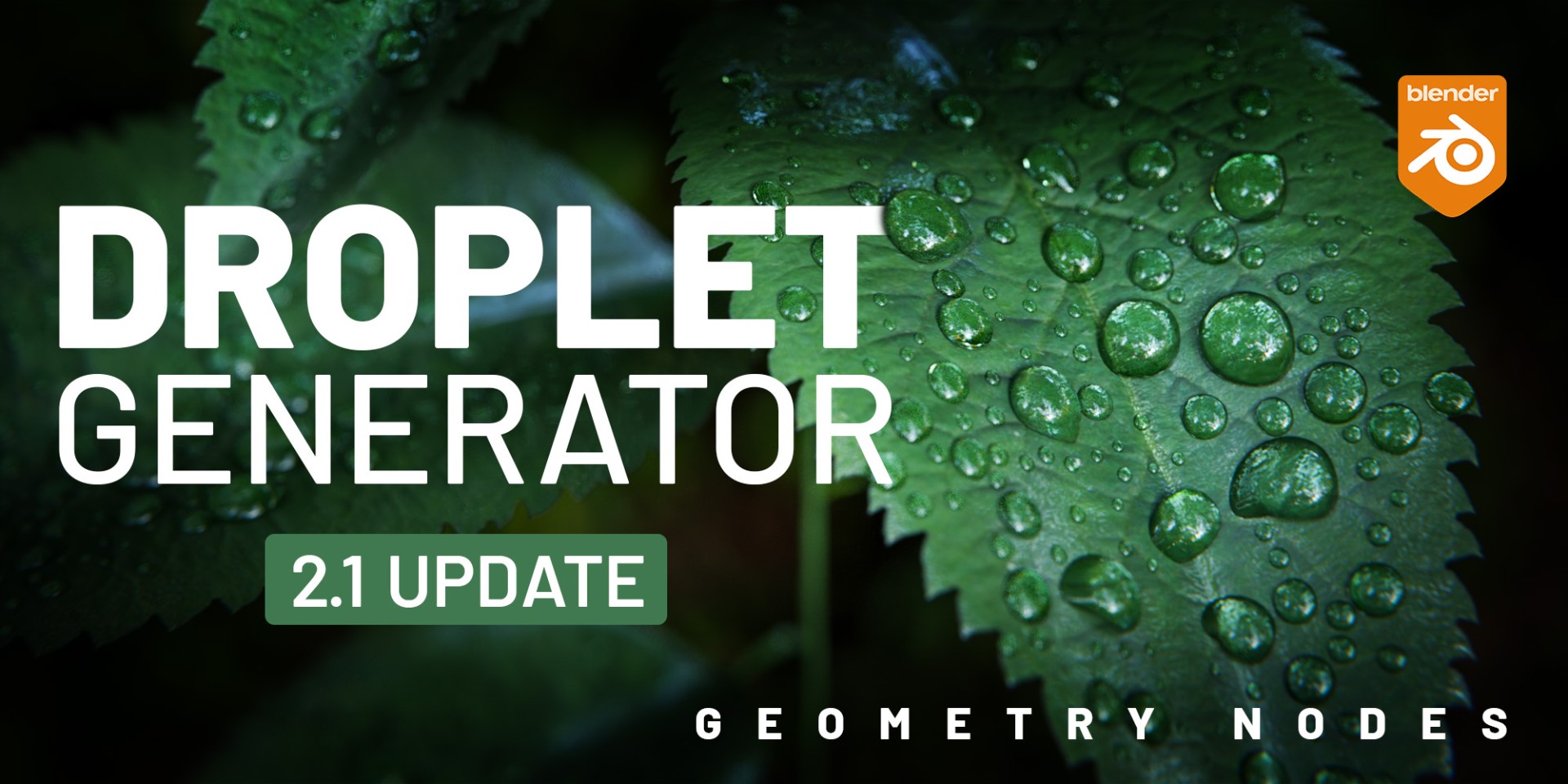 Droplet Generator-水珠液滴模拟生成插件