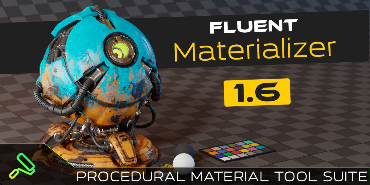 fluent_materializer材质制作与烘焙保存插件