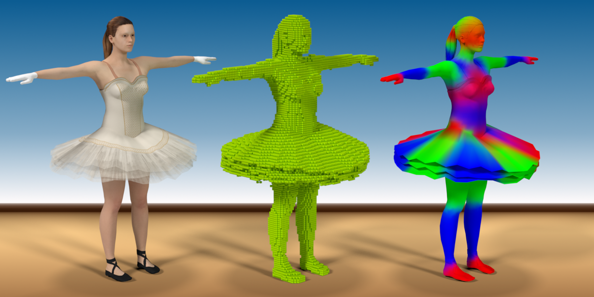 voxel_skinning 体素蒙皮