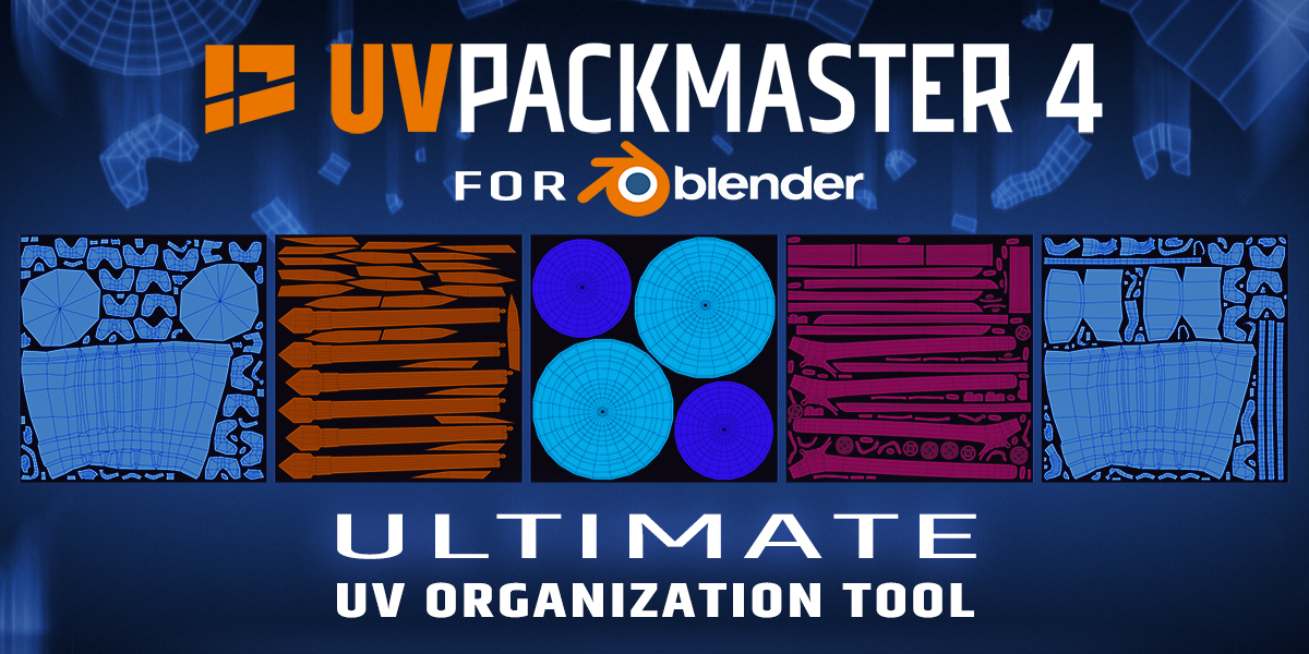 UVPackmaster 4 UV 自动打包