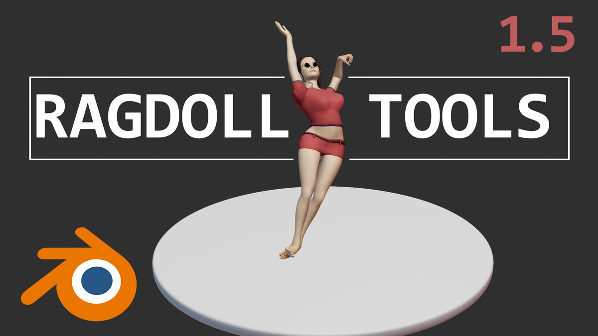 ragdoll_tools 布偶效果模拟