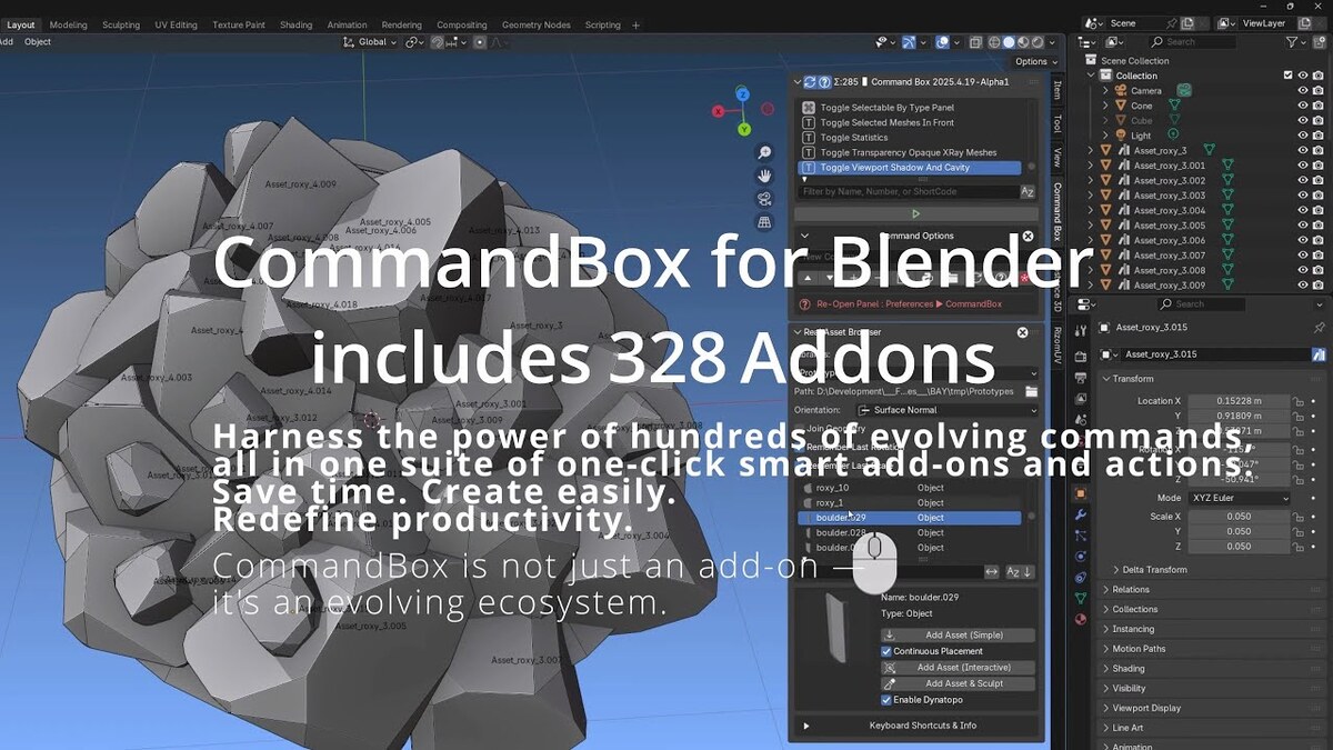Command Box 快捷功能命令调用
