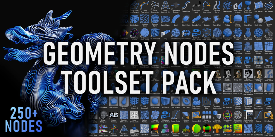 Higgsas Geometry Nodes Toolset V12